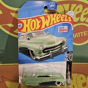 HotWheels Hirohata Merc Green Collector Car